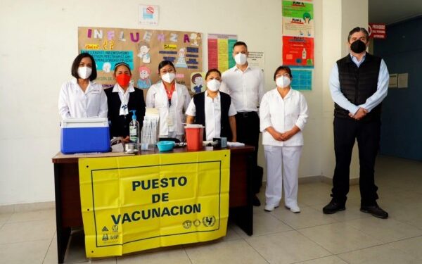Arranca Alejandro Murat “Campaña de vacunación contra la influenza” en Oaxaca