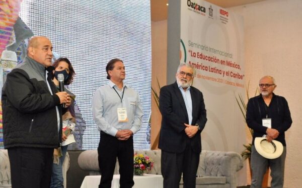  El director general, Francisco Ángel Villarreal, destacó las aportaciones de expertos en el Seminario Internacional “La Educación en México, América Latina y el Caribe”