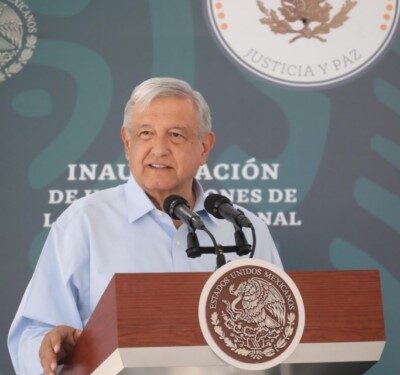 inauguró en Zitácuaro una de las 33 instalaciones de la Guardia Nacion