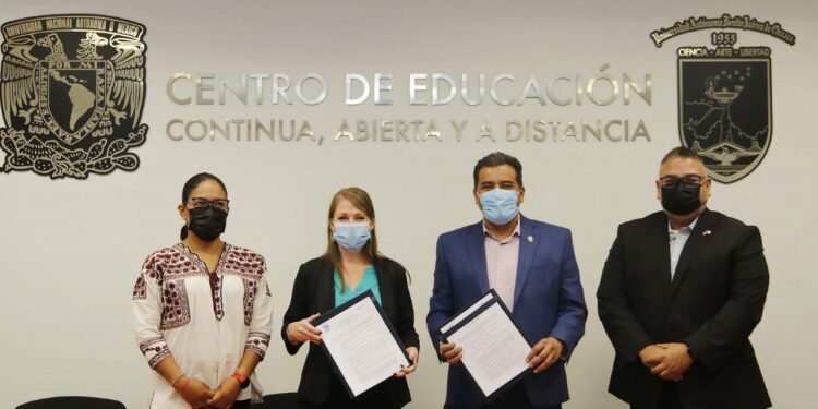 firmó un acuerdo de colaboración con autoridades académicas de la Universidad de Nebraska Kearney (UNK).