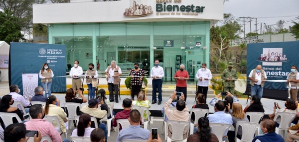 *Inauguran una de las 18 nuevas sucursales del Banco del Bienestar en el estado