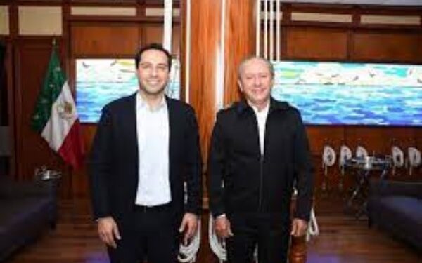 - Vila Dosal y el secretario de Marina revisaron los avances de los proyectos de modernización y ampliación de Puerto Progreso