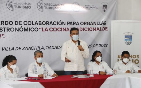 ·        En septiembre se realizará el Festival de Cocina Tradicional Zaachila 2022.
