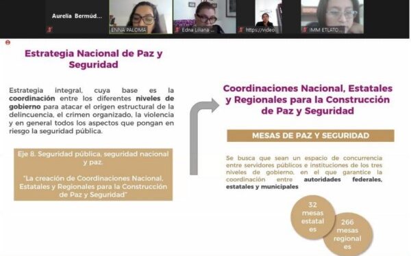 Encabeza SMO reunión con Federación y Municipios sobre prevención de violencia
