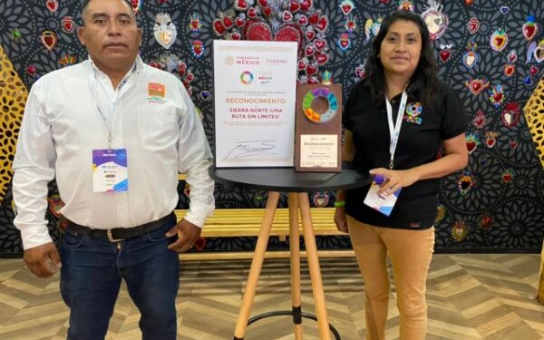 Recibe Sierra Norte de Oaxaca reconocimiento a la innovación del producto turístico