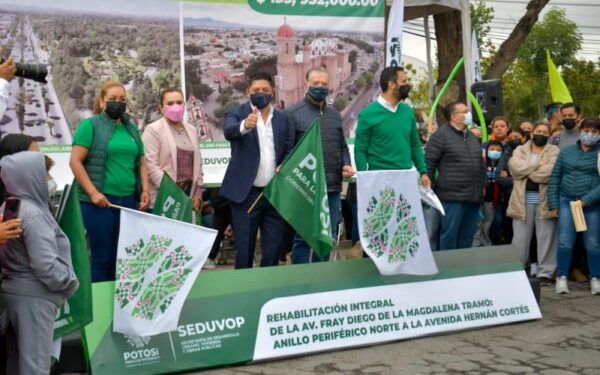 obras de renovación integral de la avenida