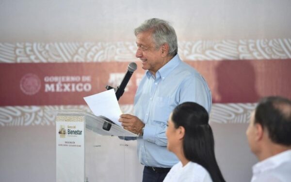Presidente garantiza apoyo a damnificados de Sonora por lluvias; inaugura sucursal del Banco del Bienestar en Cajeme