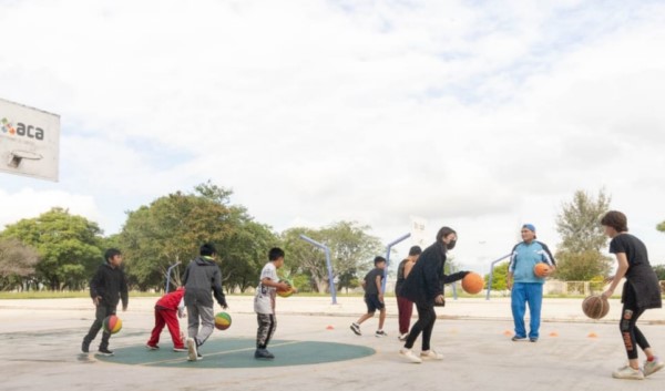 donde niñas y niños puedan practicar deporte y complementar su desarrollo.