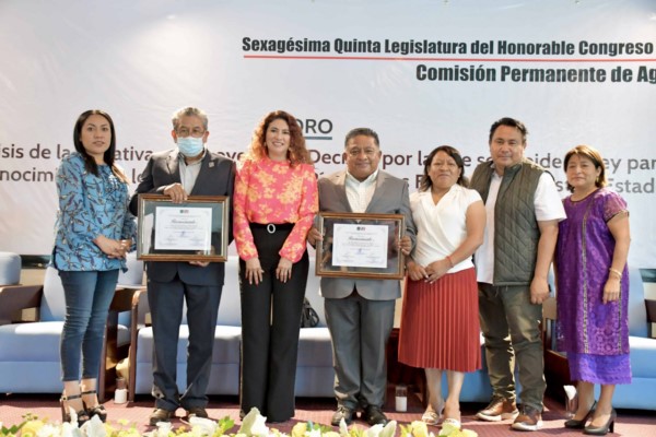 fue organizado   presidenta de la Comisión Permanente de Agua y Saneamiento.