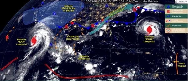     Zonas de niebla muy densa en la Sierra Norte, Sierra Sur y Sierra Mazateca