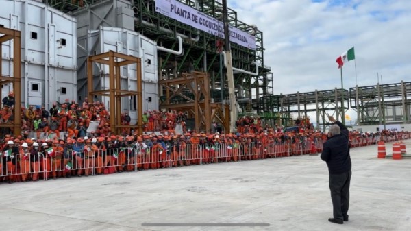 planta coquizadora de la refinería Miguel Hidalgo sumará a la consolidación de la autosuficiencia energética.
