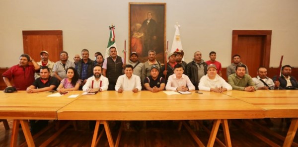 con el objetivo de reestablecer la paz en esa zona de la región Mixteca.