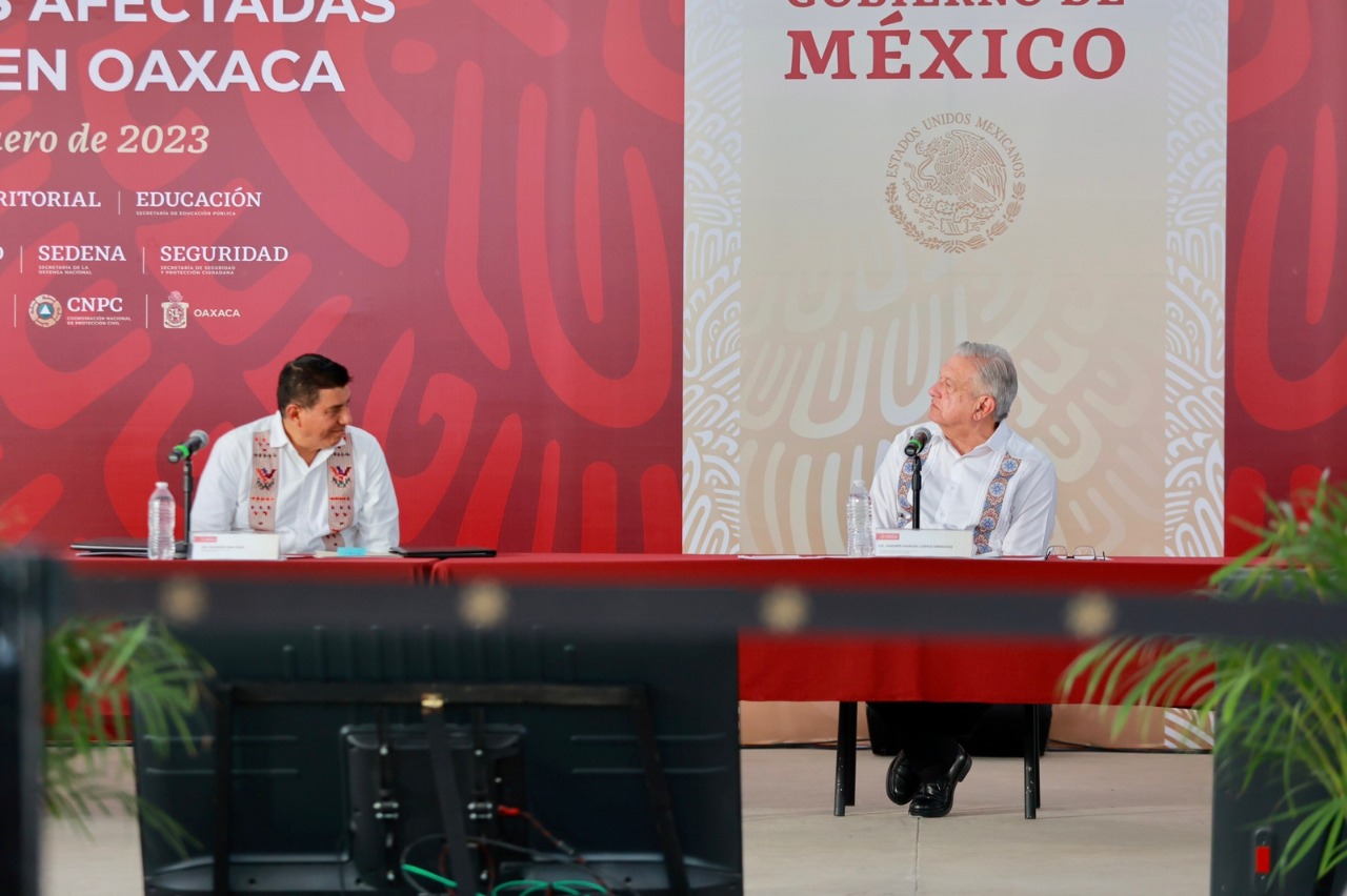 ·         El Gobernador de Oaxaca reiteró al Presidente de México, el compromiso para impulsar los grandes proyectos estratégicos de su gobierno