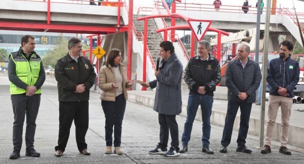 Supervisa Gobernador obras del Centro de Transferencia “Estación Exposición”, en Guadalupe.