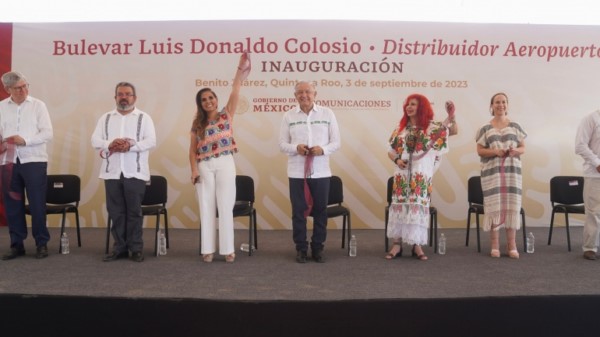 - Inauguracion de obra de la Avenida Colosio y Distribuidor Aeropuerto -