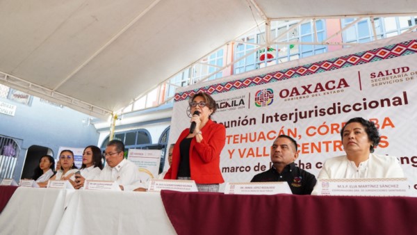 Salud de Oaxaca (SSO) llevaron a cabo la segunda Reunión Interestatal y Jurisdiccional contra el Dengue 2023 en el municipio de Villa de Zaachila.