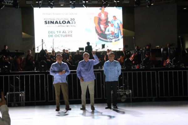 destacó el creciente interés de los sinaloenses por los eventos culturales.