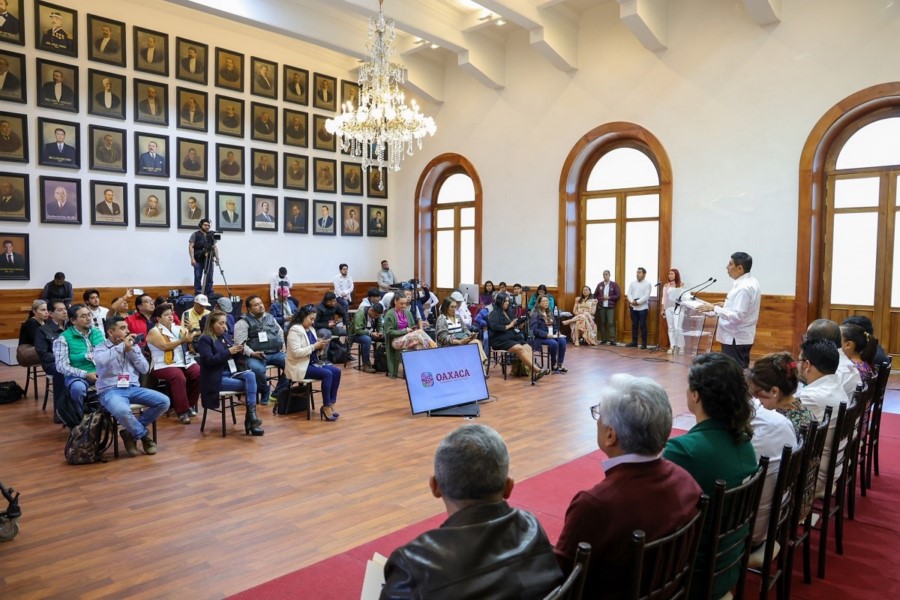 en breve anunciará a las y los nuevos funcionarios que seguirán trabajando por Oaxaca