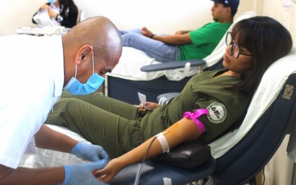 Se convierte Utzac en punto de donación de sangre