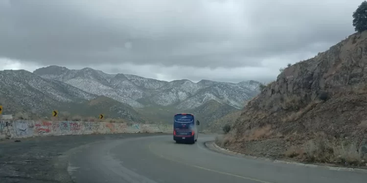 Registra Protección Civil caída de nieve en los límites de Chihuahua y Sonora