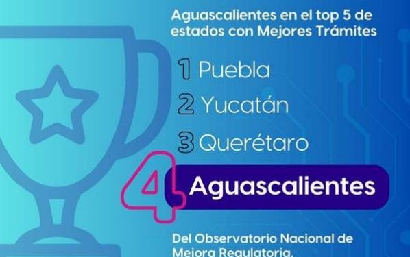 AGUASCALIENTES A LA VANGUARDIA EN TRÁMITES DIGITALES