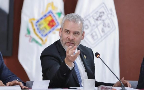 Michoacán baja 46 % homicidio doloso en marzo: Bedolla